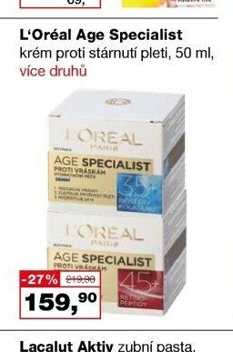 L'Oréal Age Specialist krém proti stárnutí pleti, 50 ml