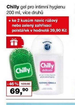 Chilly gel pro intimní hygienu
