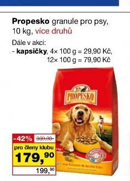 Propesko granule pro psy