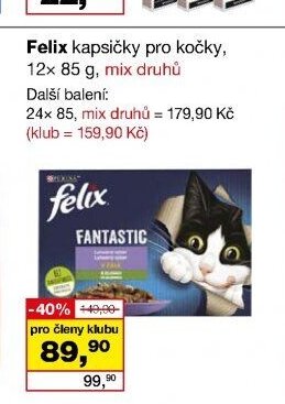 Felix kapsičky pro kočky