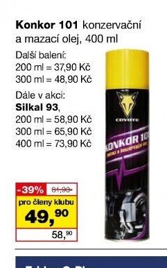 Konkor 101 konzervační a mazací olej