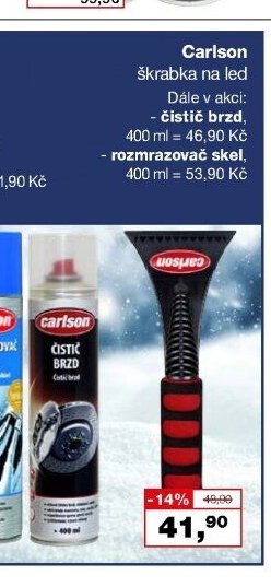 Carlson škrabka na led