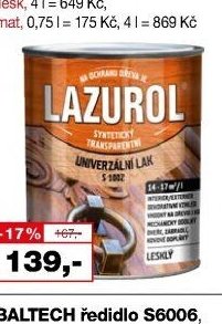 LAZUROL lak univerzální S1002