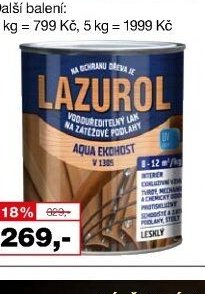 LAZUROL Aqua Ekohost V1305