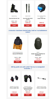 aktuální leták Sportisimo 30.11.2021-5.12.2021