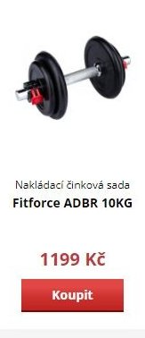 Fitforce ADBR 10KG - Sportisimo aktualniletaky.eu