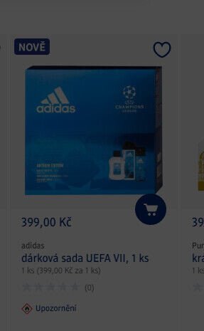 adidas dárková sada UEFA VII - dm drogerie aktualniletaky.eu