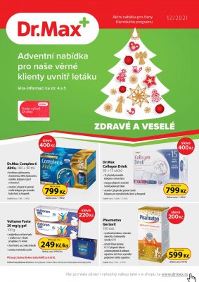 aktuální leták Dr. Max 1.12.2021-31.12.2021