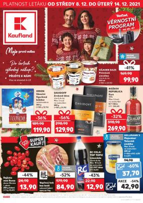 aktuální leták Kaufland 8.12.2021-14.12.2021