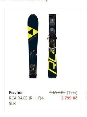 Fischer RC4 RACE JR. + FJ4 SLR