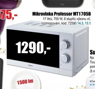 Mikrovlnka Professor MT1705B - EVA.cz aktualniletaky.eu