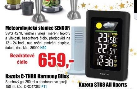 Meteorologická stanice SENCOR SWS 4270 - EVA.cz aktualniletaky.eu
