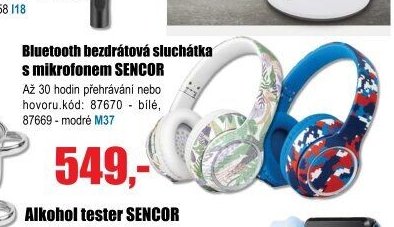 Bluetooth bezdrátová sluchátka s mikrofonem SENCOR - EVA.cz aktualniletaky.eu
