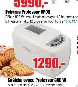 Pekárna Professor DP09 - EVA.cz aktualniletaky.eu