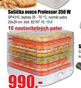Sušička ovoce Professor 350 W - EVA.cz aktualniletaky.eu