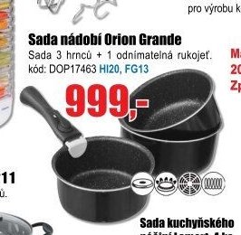 Sada nádobí Orion Grande - EVA.cz aktualniletaky.eu