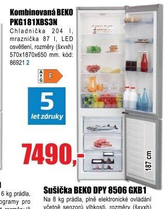 Kombinovaná BEKO PKG181XBS3N - EVA.cz aktualniletaky.eu