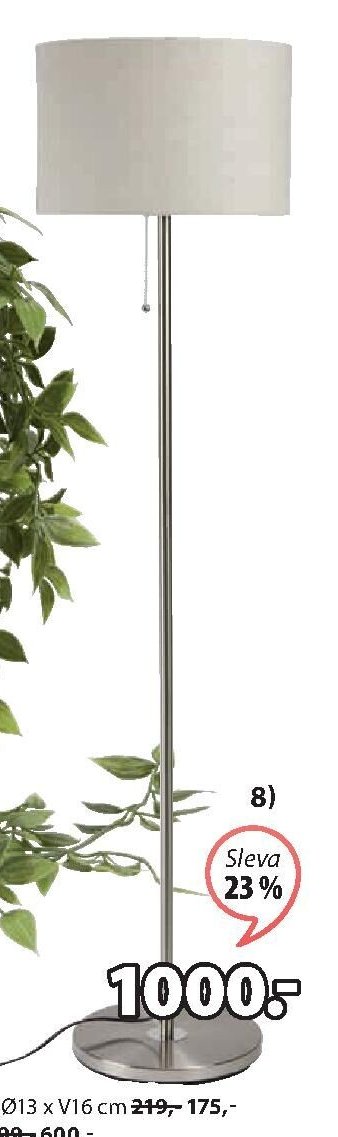 Stojací lampa Kristof