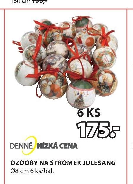 Ozdoby na stromek Julesang