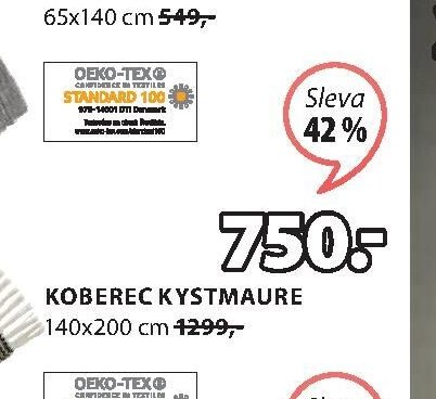 KOBEREC KYSTMAURE 140x200 cm