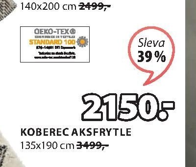 KOBEREC AKSFRYTLE 135x190 cm