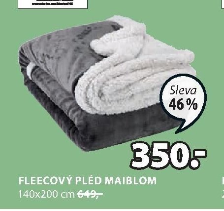 FLEECOVÝ PLÉD MAIBLOM 140x200 cm