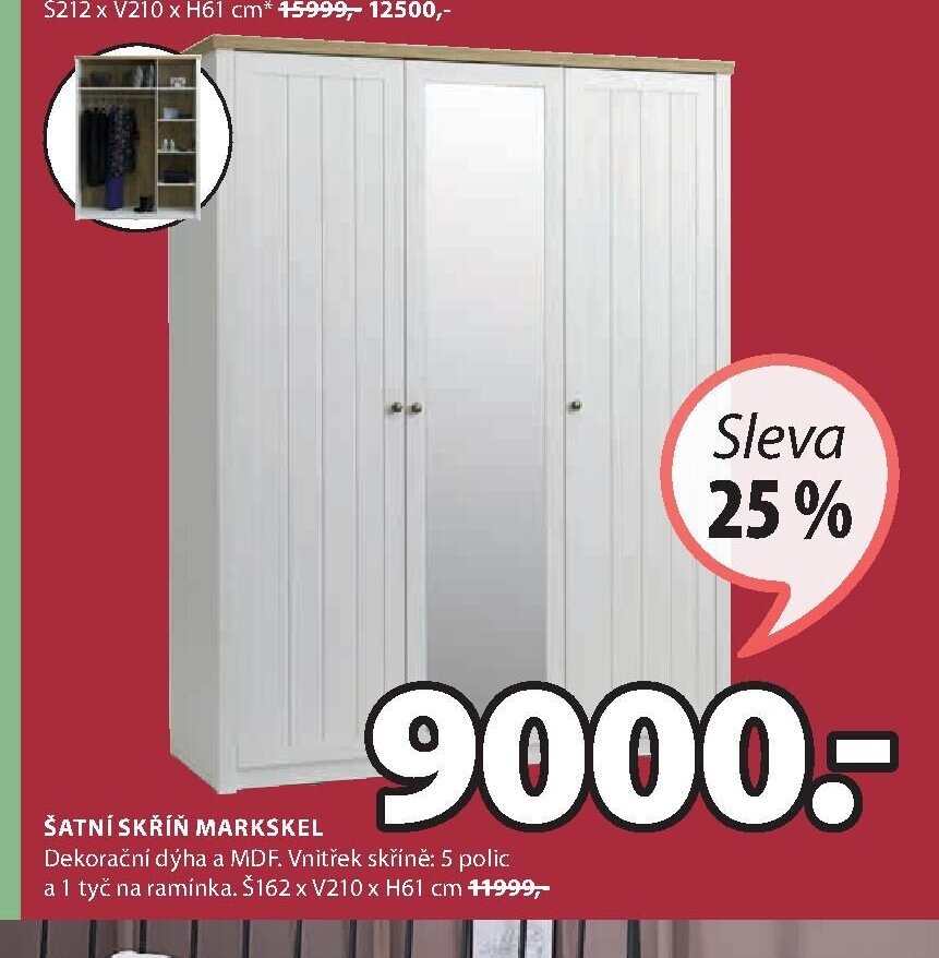 ŠATNÍ SKŘÍŇ MARKSKEL