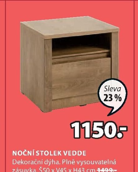 Noční stolek VEDDE