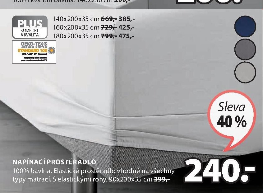 Napínací prostěradlo