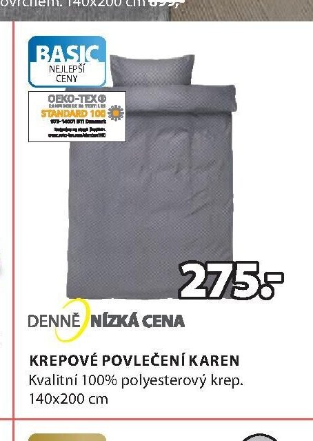 Krepové povlečení KAREN
