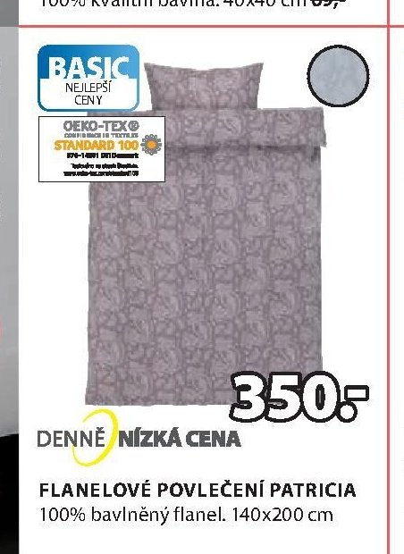 Flanelové povlečení PATRICIA