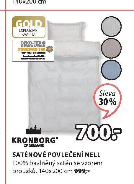 Saténové povlečení NELL