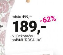 Dekorační polštář ROSALIA