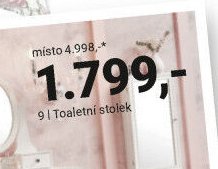 Toaletní stolek