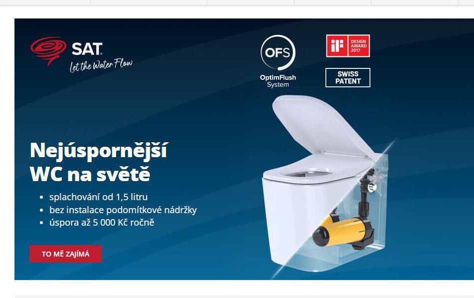 Nejúspornější WC na světě