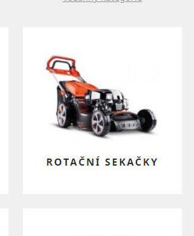 Rotační sekačky