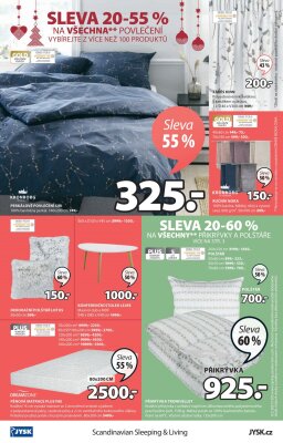 aktuální leták Jysk 16.12.2021-24.12.2021