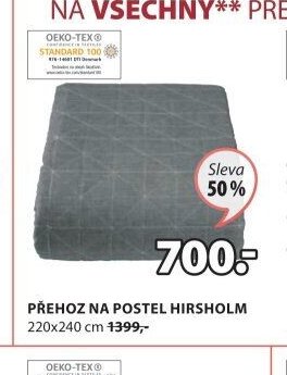 Přehoz na postel Hirsholm 220x240 cm