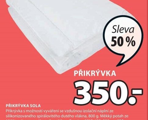 BASIC přikrývka SOLA