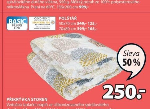 BASIC přikrývka STOREN