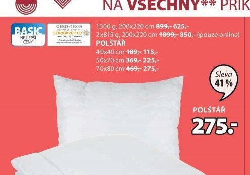 BASIC Polštář