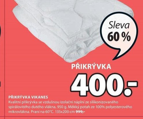 PŘIKRÝVKA VIKANES