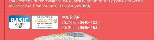 BASIC Polštář