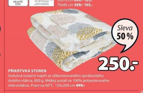 PŘIKRÝVKA STOREN