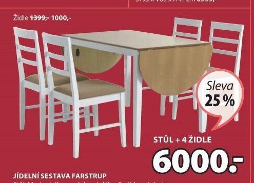 JÍDELNÍ SESTAVA FARSTRUP