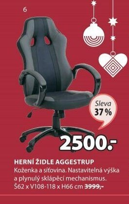 HERNÍ ŽIDLE AGGESTRUP