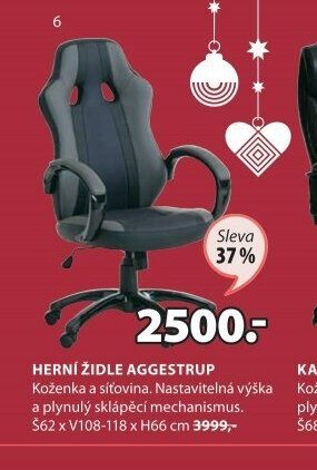 HERNÍ ŽIDLE AGGESTRUP
