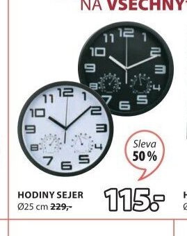 HODINY SEJER