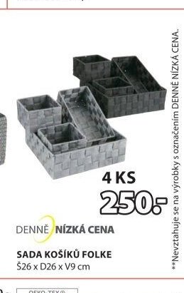 Sada košíků Folke
