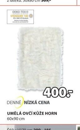Umělá ovčí kůže Horn